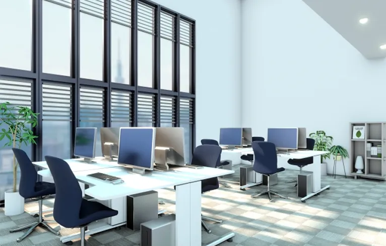 仮想通貨詐欺調査会社のオフィス