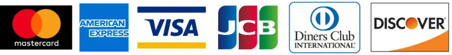 ご利用可能クレジットカード一覧