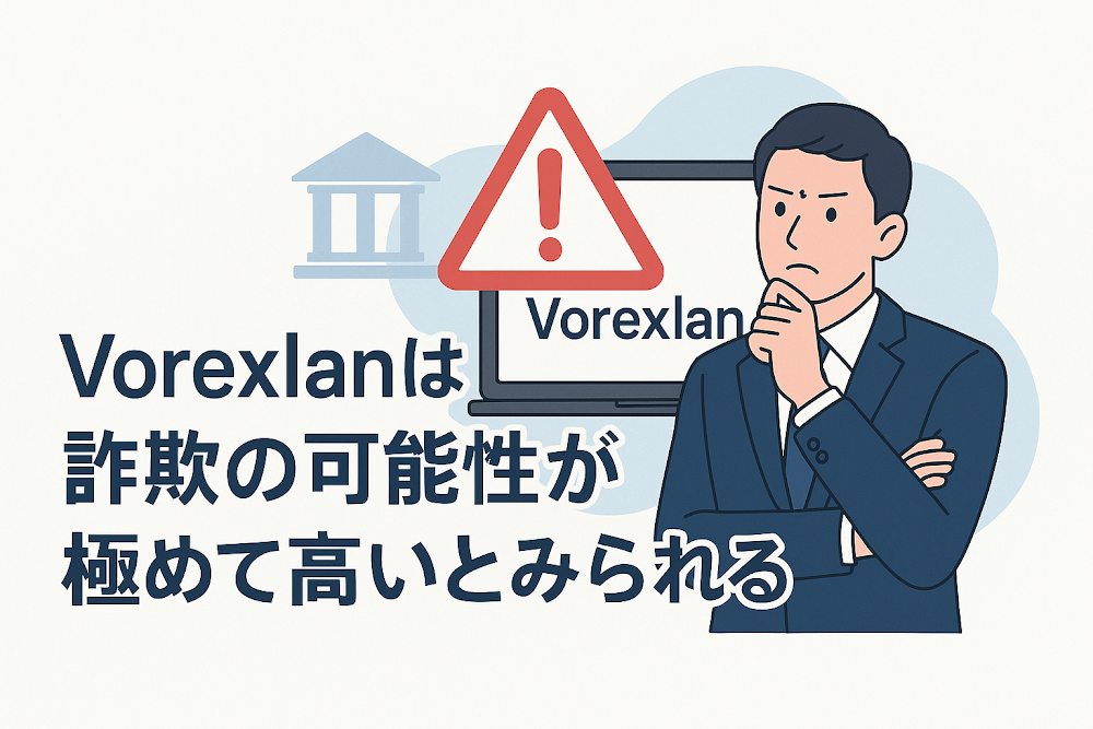 Vorexlanは詐欺の可能性が極めて高いとみられる