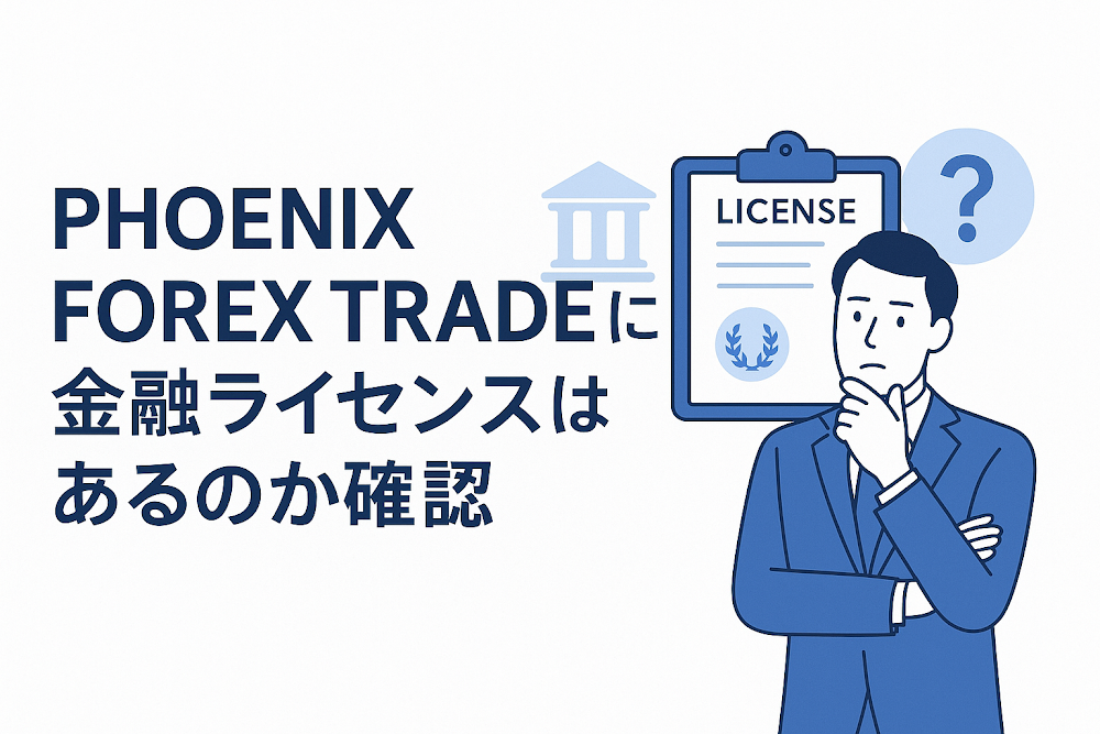 PHOENIX FOREX TRADEに金融ライセンスはあるのか確認
