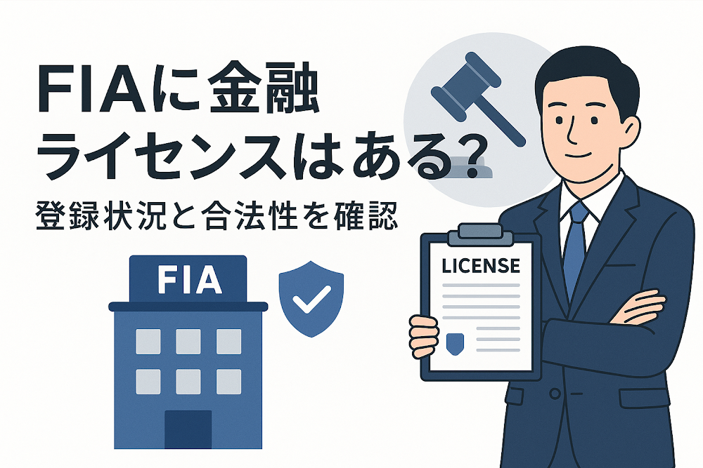 FIAに金融ライセンスはある?登録状況と合法性を確認