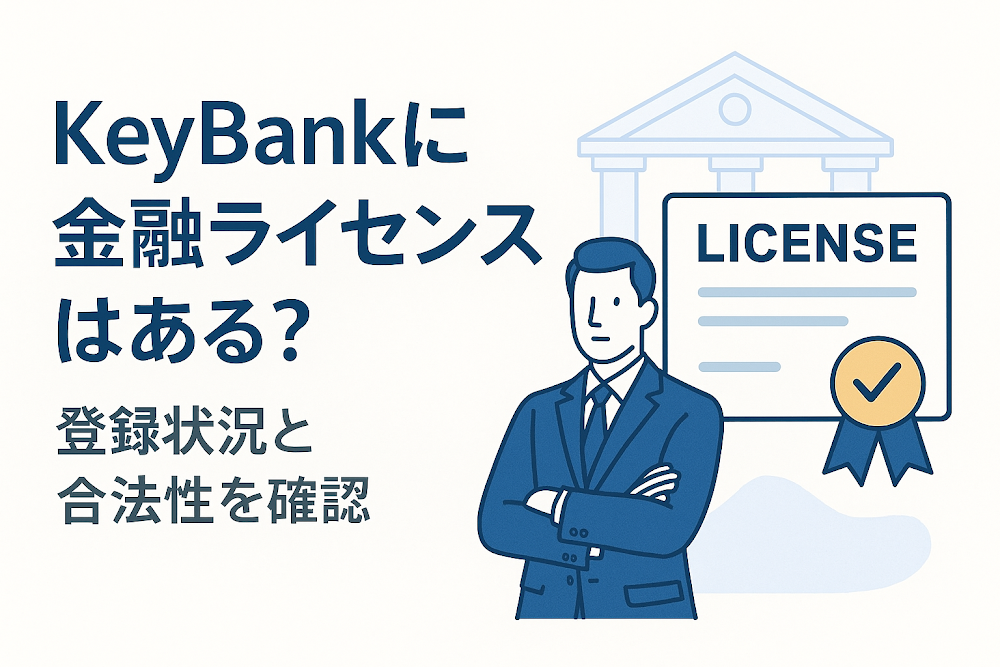 KeyBankに金融ライセンスはある？登録状況と合法性を確認