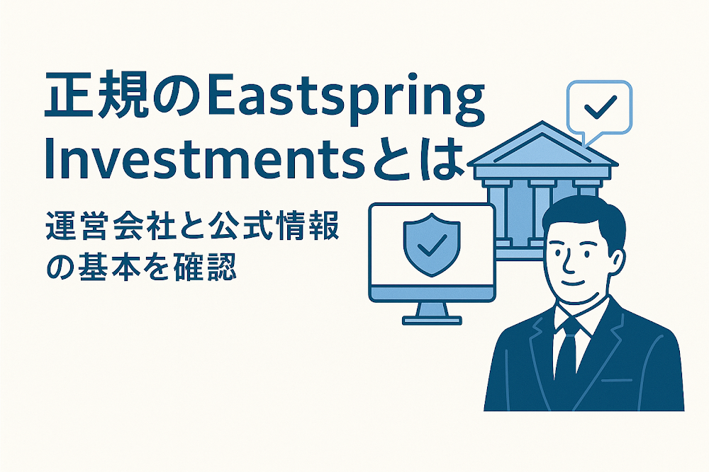 正規のEastspring Investmentsとは　運営会社と公式情報の基本を確認