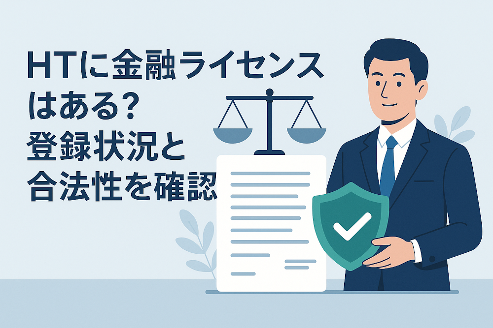 HTに金融ライセンスはある？登録状況と合法性を確認