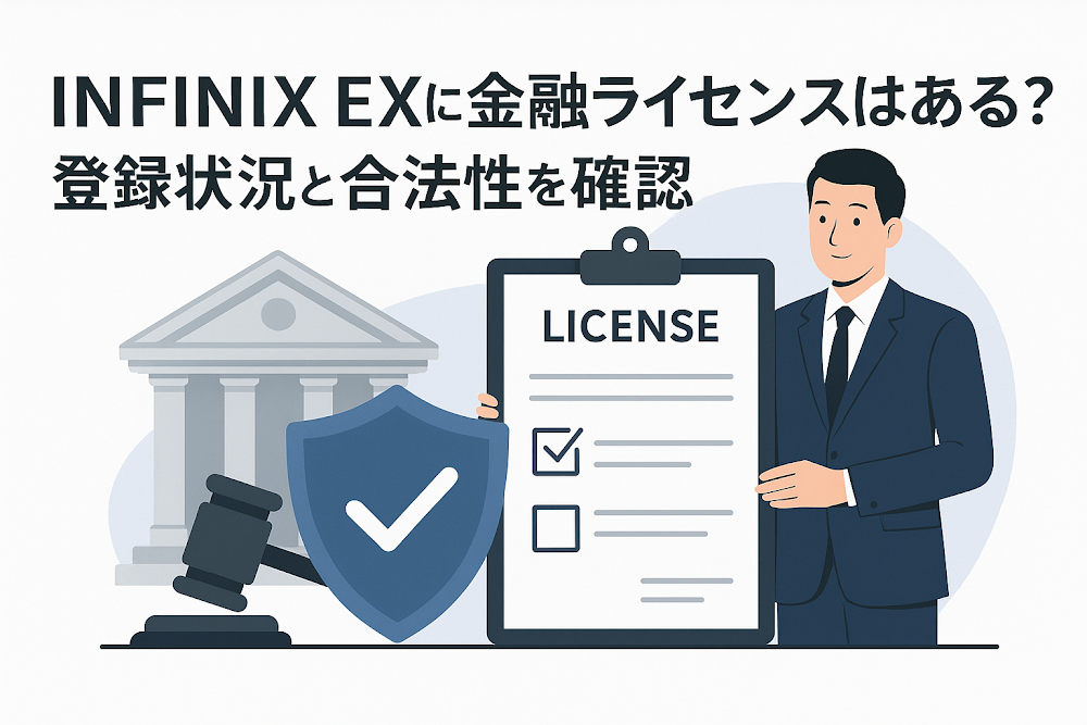 INFINIX EXに金融ライセンスはある？登録状況と合法性を確認