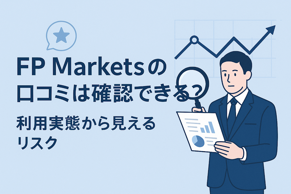 FP Marketsの口コミは確認できる？利用実態から見えるリスク