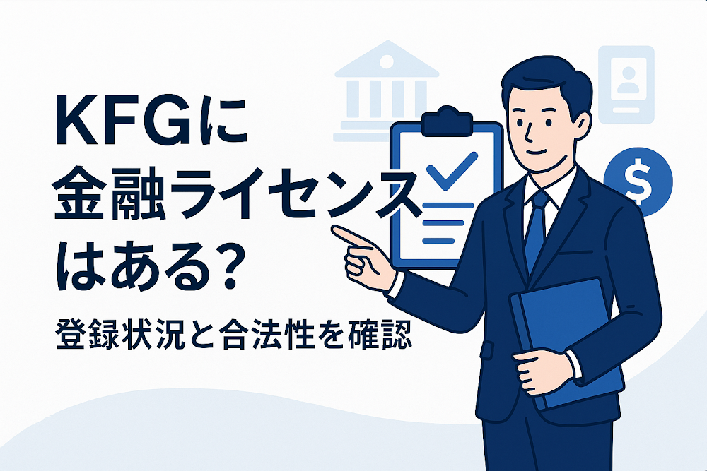 KFGに金融ライセンスはある？登録状況と合法性を確認