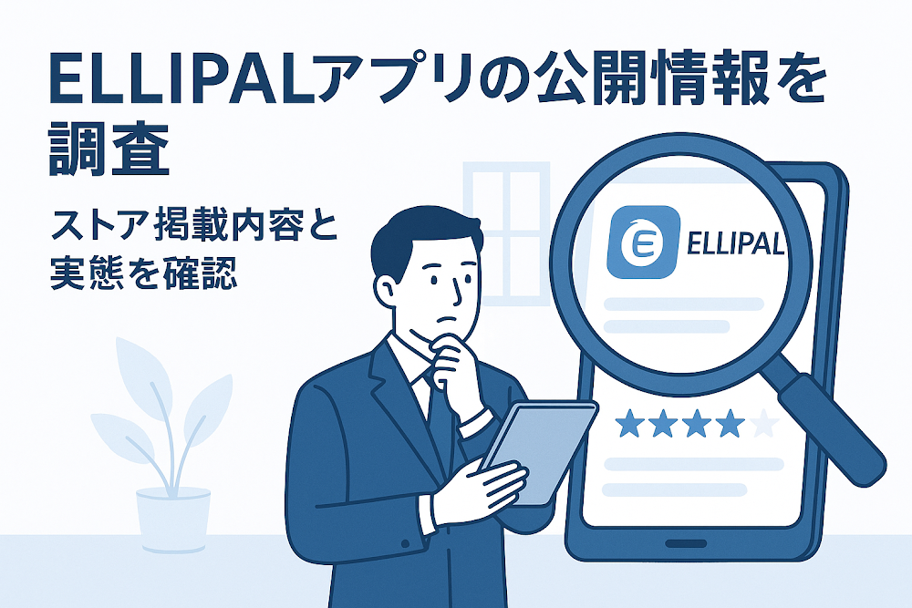 ELLIPALアプリの公開情報を調査 ストア掲載内容と実態を確認