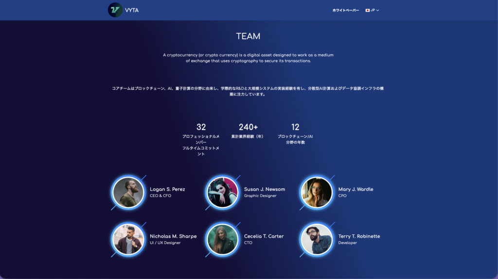 VYTA　TEAM表