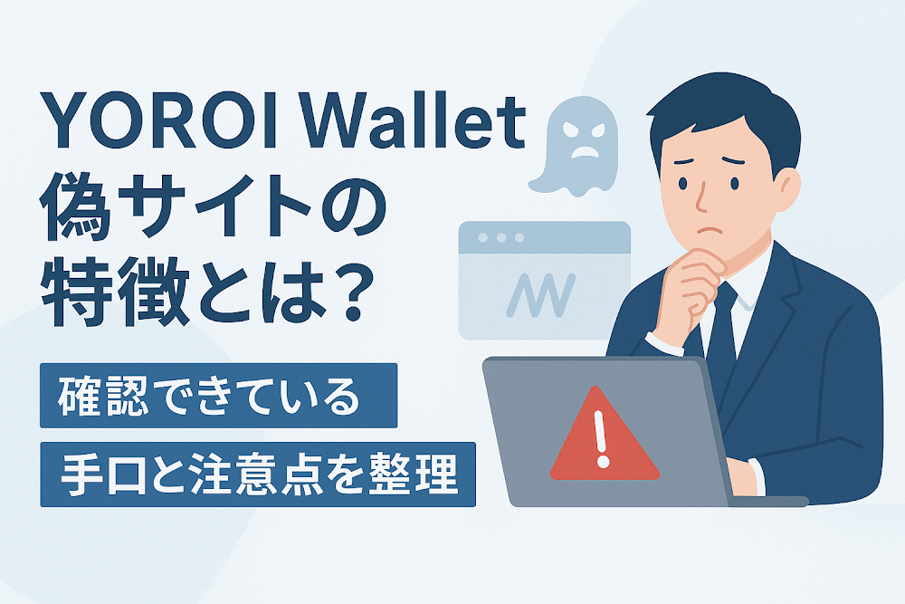 YOROI Wallet偽サイトの特徴とは？確認できている手口と注意点を整理