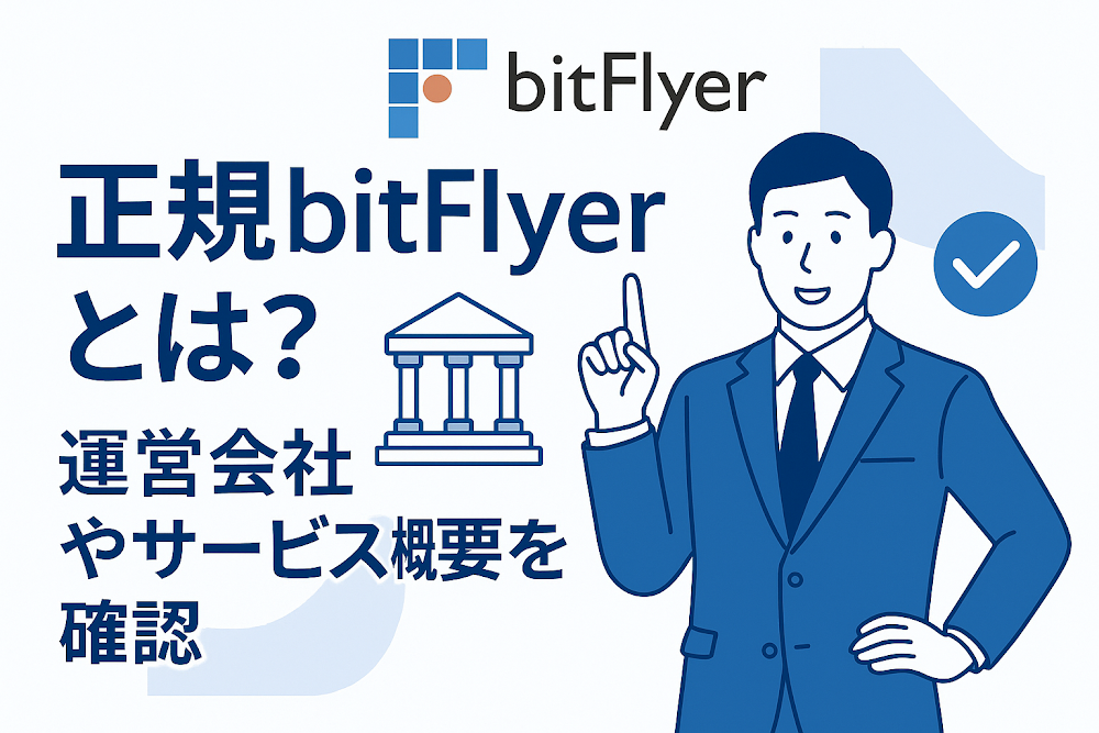正規bitFlyerとは?運営会社やサービス概要を確認
