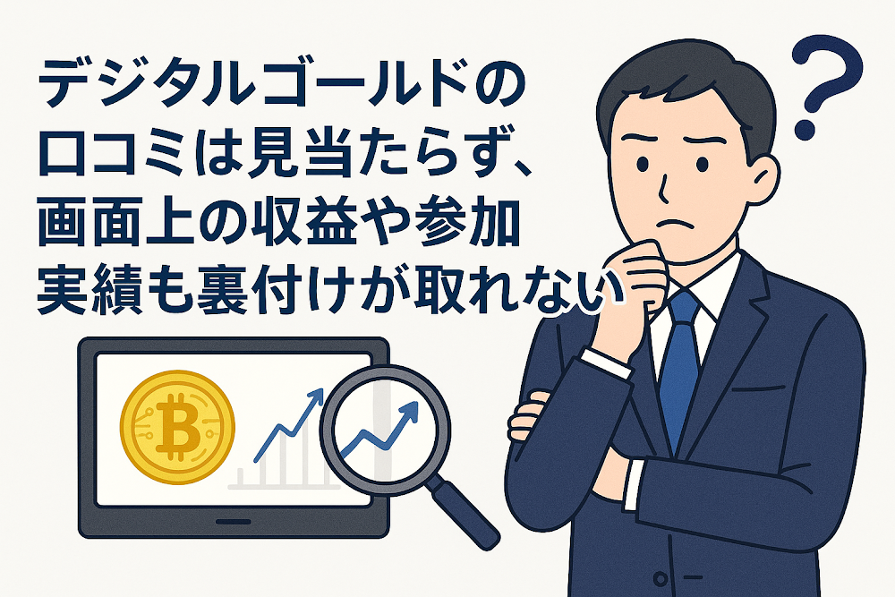 デジタルゴールド（robinhood-world.top）の口コミは見当たらず、画面上の収益や参加実績も裏付けが取れない