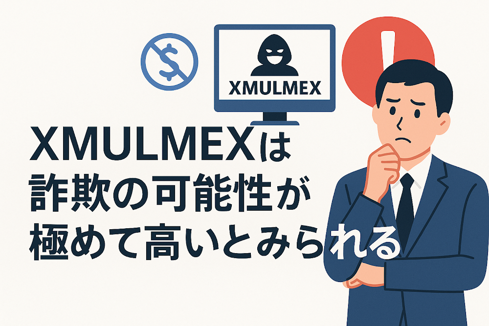 XMULMEXは詐欺の可能性が極めて高いとみられる