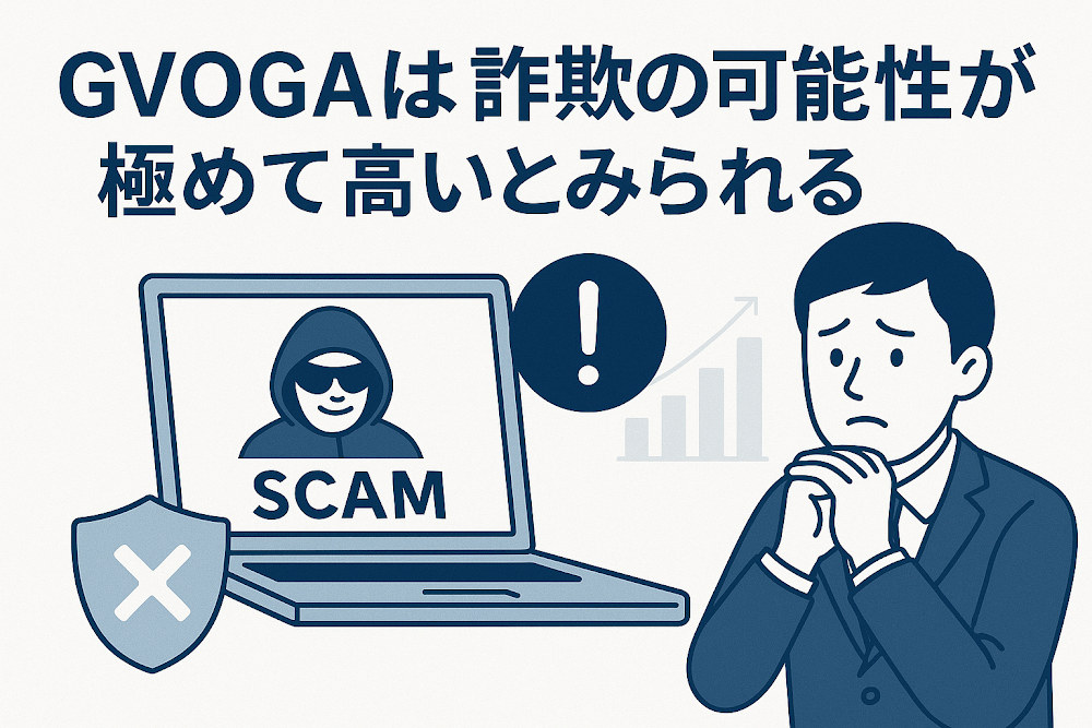 GVOGAは詐欺の可能性が極めて高いとみられる