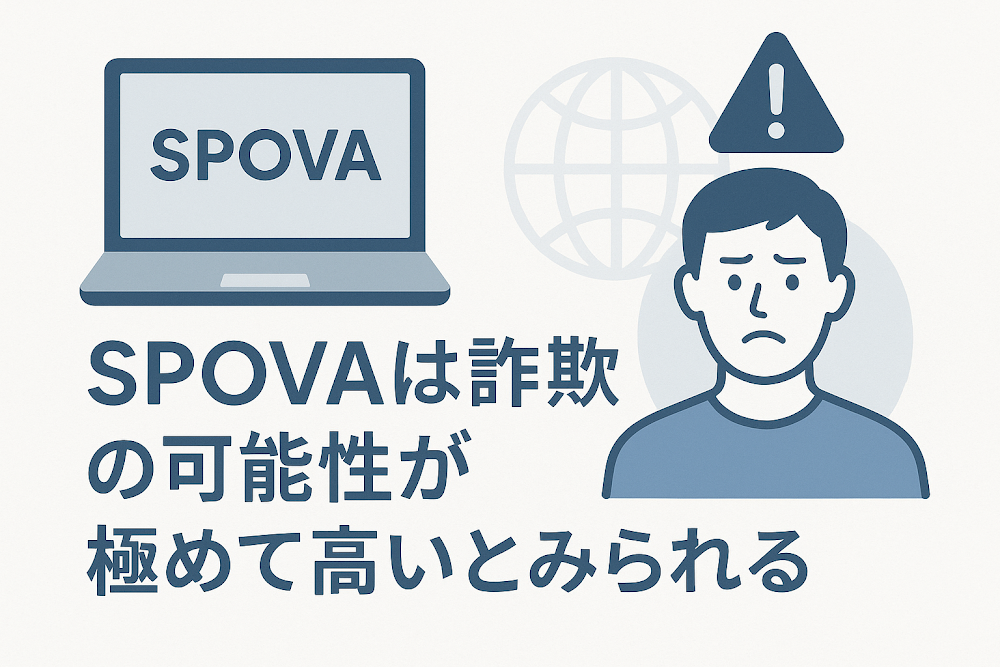 SPOVAは詐欺の可能性が極めて高いとみられる
