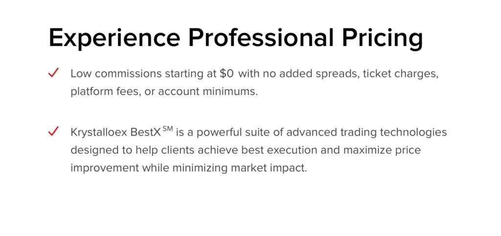 Experience Professional Pricing