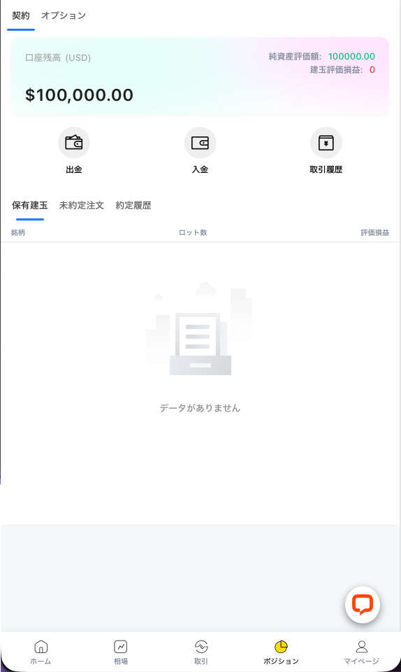 テストアカウント
