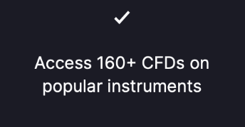 160種類以上のCFDへアクセスできるとの説明