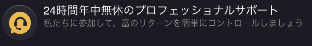 24時間年中無休のプロフェッショナルサポート